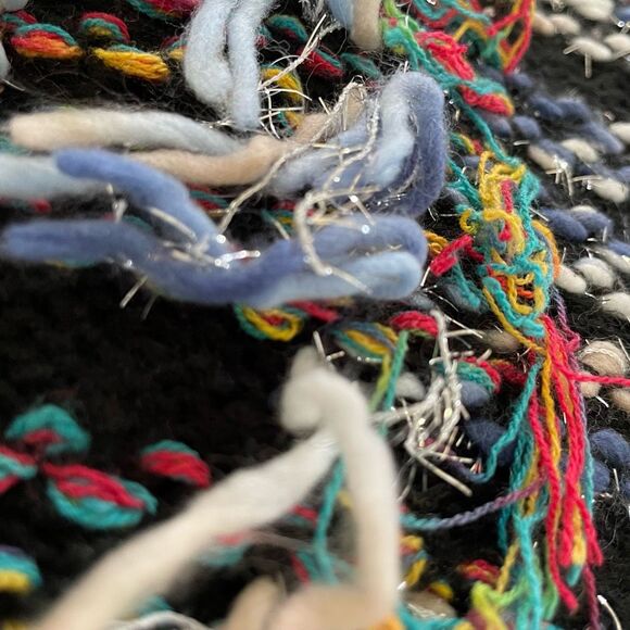 Boutique Brand The Ol Razzle Dazzle Tassel Sweater XL - Picture 13 of 13